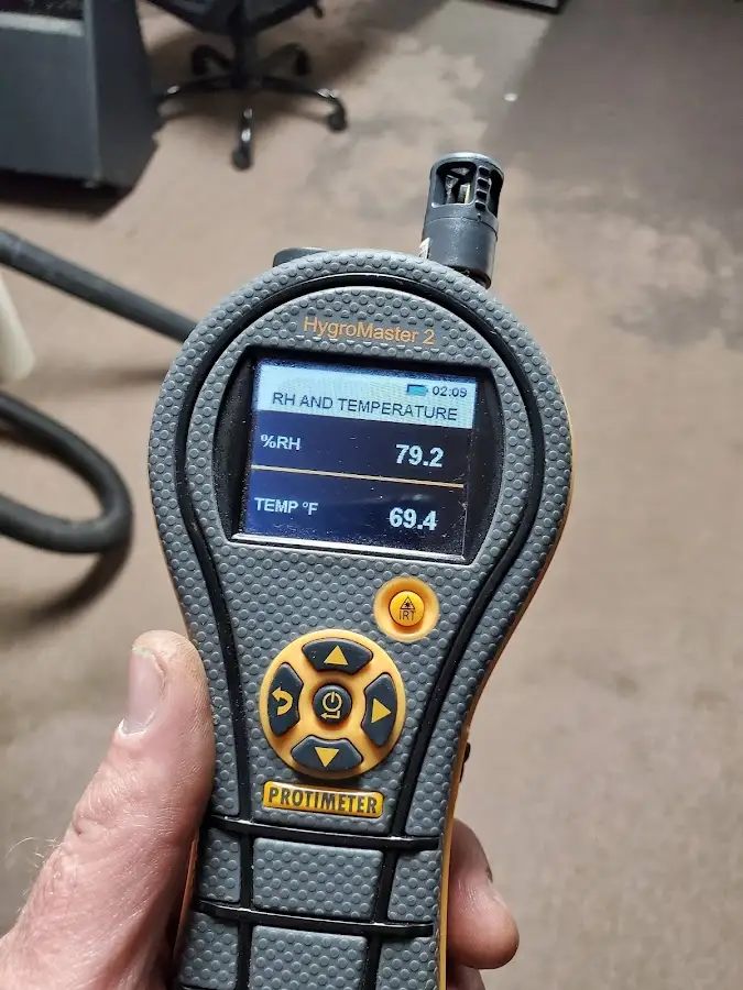 Moisture meter humidity assessment for Fire & Smoke Damage Restoration in Lunenburg